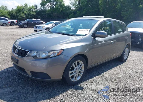 2011 Kia Forte Ex из США, поврежденный, VIN KNAFU5A20B5406584